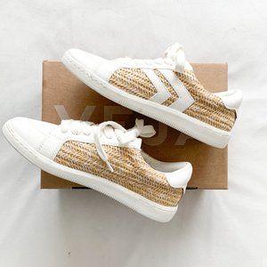 Dolce Vita Raffia Woven Sneakers